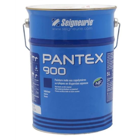 Peinture Seigneurie Pantex 900 Blanc 5L - Cdiscount Bricolage