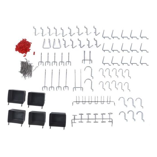 ZJCHAO Pegboard Hook, Storage Hooks Various Types for Home bricolage