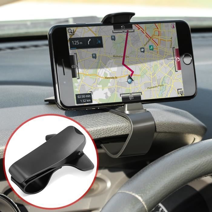 Kit Navigation universel pour voiture pour écran de 4 à 5.8 pouces, Black