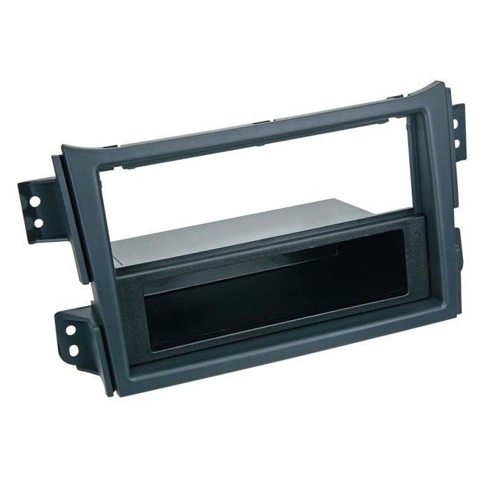 Adaptateur de façade 2-DIN avec vide poche Suzuki Splash / Opel Agila