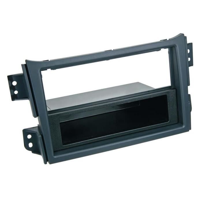 Adaptateur de façade 2-DIN avec vide poche Suzuki Splash / Opel Agila