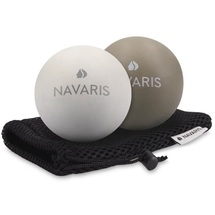 Medecine Ball Boule de massage Ensemble de 2 fascia Massage - auto-massage fascia balle de crosse balle Trigger Point - Pied ZON3X