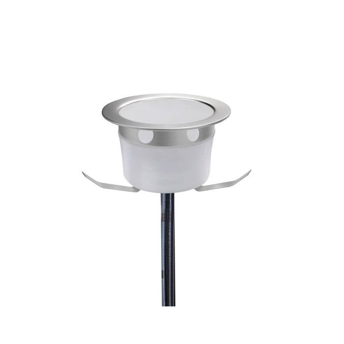 Petit spot LED extérieur étanche encastrable Rouge