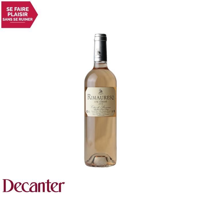 Côtes de Provence Cuvée Classique de Rimauresq Cru Classé Rosé 2019 - 75cl - Domaine de Rimauresq - Vin AOC Rosé de Provence -