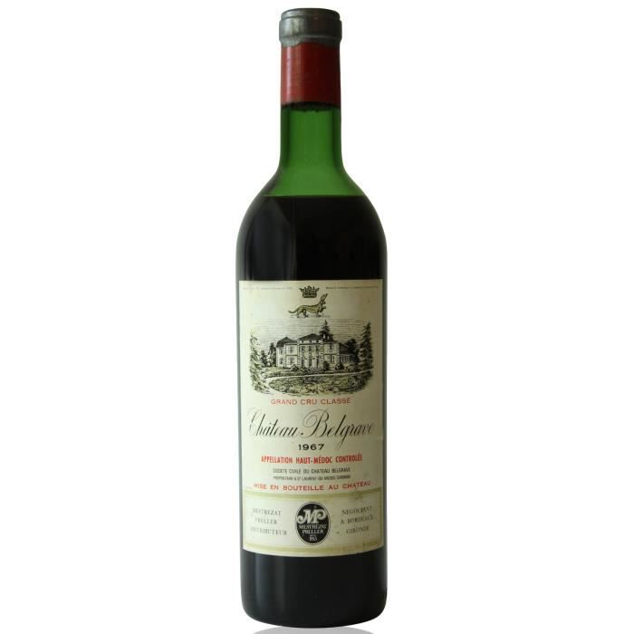Château Belgrave 1967 Rouge 75cl AOC Haut-Médoc