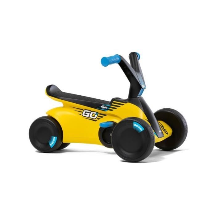 Un primo go-kart comodo, robusto e sicuro, perfetto per iniziare le tue avventure su 4 ruote sin dai 10 mesi! Come primo step il tuo