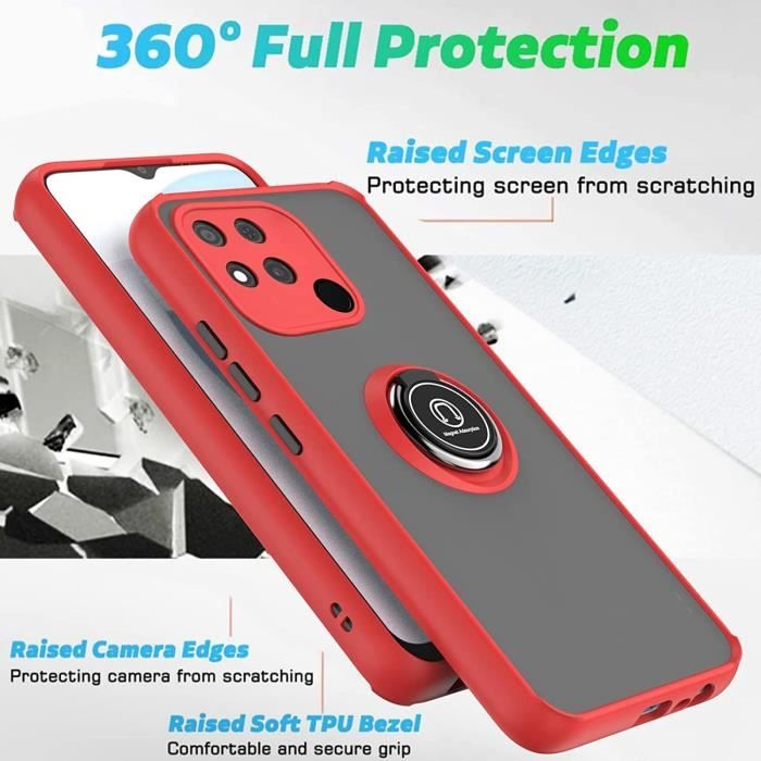 Coque Xiaomi Redmi 10A - Rouge
