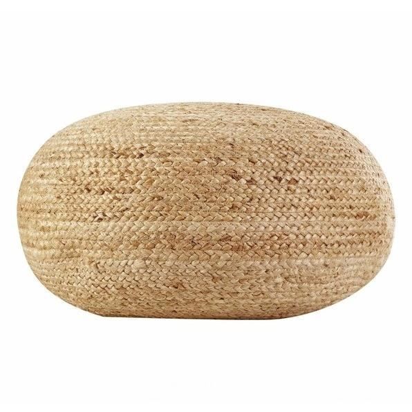POUF 60 x 25 CM JUTE UNI SPHERIA