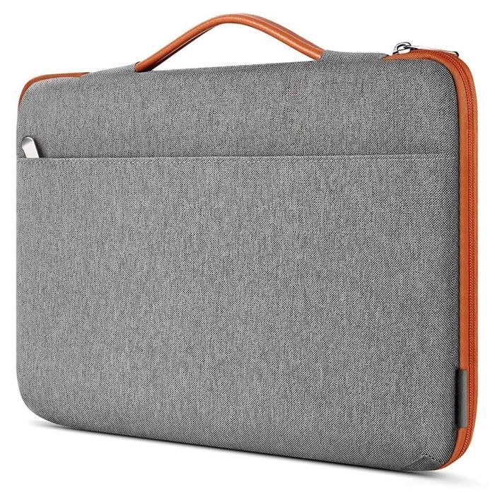Sacoche de Protection et Transport (M-Gris-Orange) pour ordinateur Portable HP Envy x360 15,6\