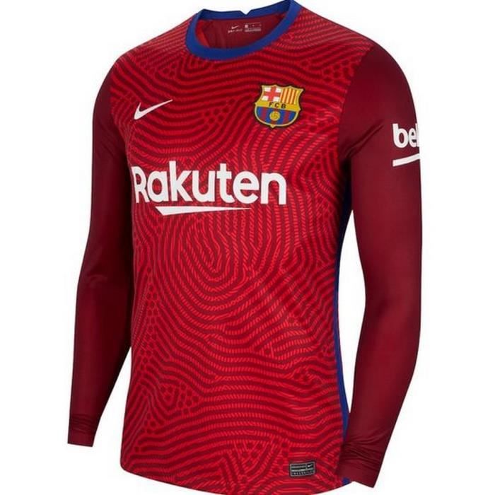 Nouveau Maillot Nike Enfant Gardien de But FC Barcelone Domicile Saison 2020-2021