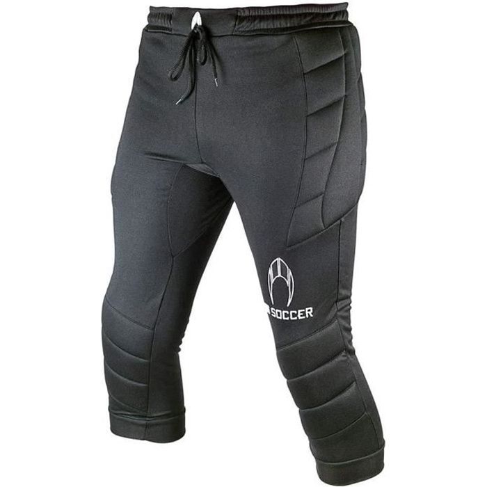 HO Soccer Pantalon Gardien de But Enfant Trousers 3/4 Logo Noir 6A