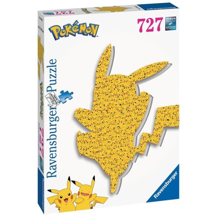 POKEMON - Puzzle forme 727 pièces - Pikachu - Ravensburger