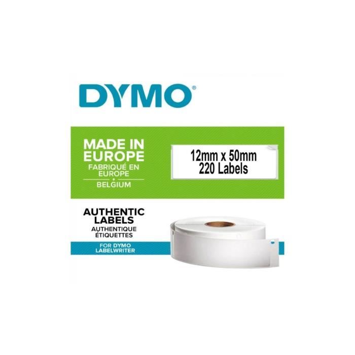 DYMO LabelWriter Boite de 1 rouleau de 220 étiquettes blanches dossier suspendu \