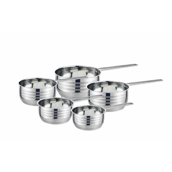 Batterie de 5 casseroles inox Swiss Line reference SW-5P
