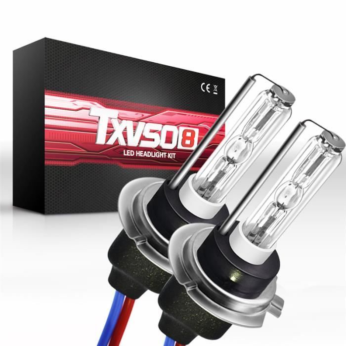 TEMPSA 2pcs 55W HID Xenon phares h7 ampoules voiture DC9-16V 4300K