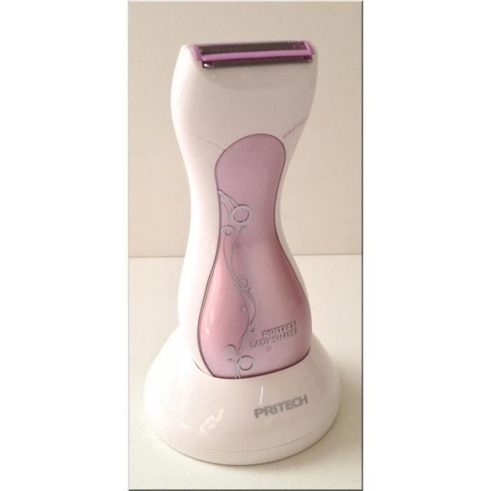 RASOIR TONDEUSE FEMME ETANCHE SOUS LA DOUCHE RECHARGEABLE VIOLET