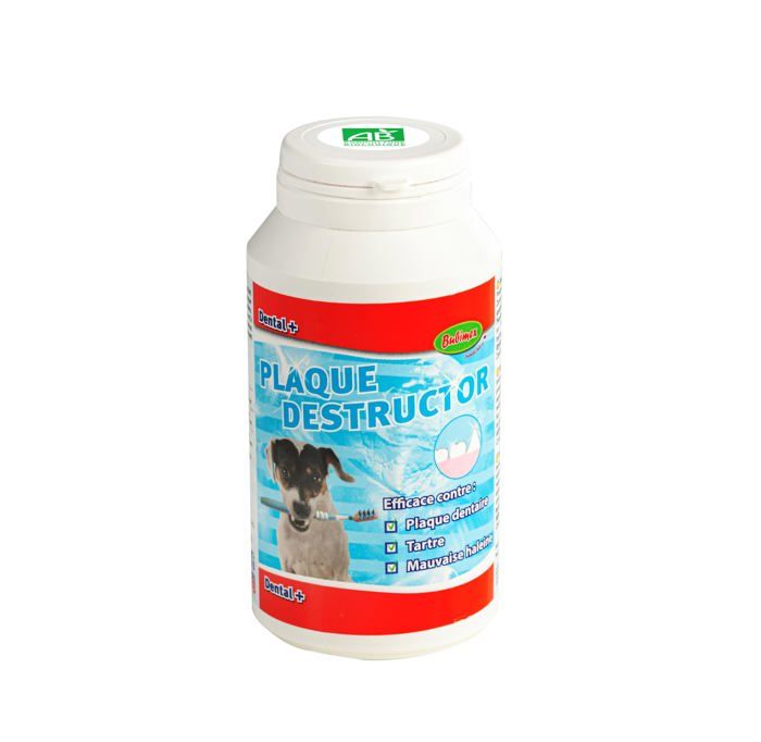 Comparer les prix de Complement alimentaire Bubimex - 334 - Plaque Destructor Dentifrice pour Chien - 160 g