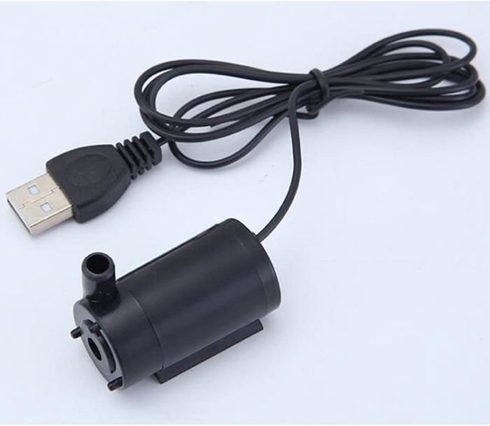 Pompe à Eau Submersible 3V-6V – Mini Pompe Silencieuse Pour Fontaine, Aquarium, Projets DIY – Faible Débit 80L/H - 9