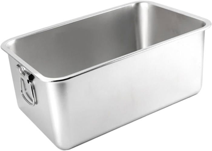 Meilleurs prix pour Bac à litière pour Chat en Acier Inoxydable bac à litière Multifonctionnel antirouille et Anti-Rayures pour Animaux de Compagnie
