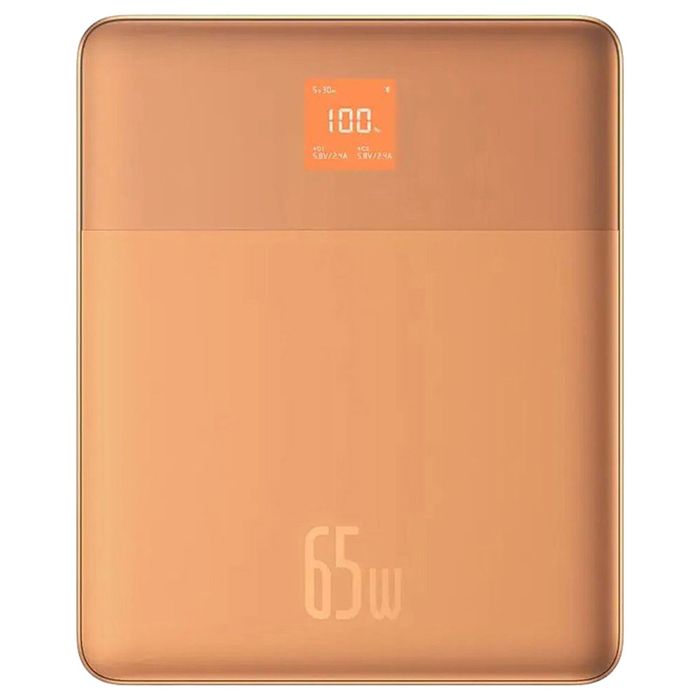 Batterie externe - BASEUS - Blade P10063801733-00 - 12000mAh - 2x Type-C 65W - Affichage numérique - Orange