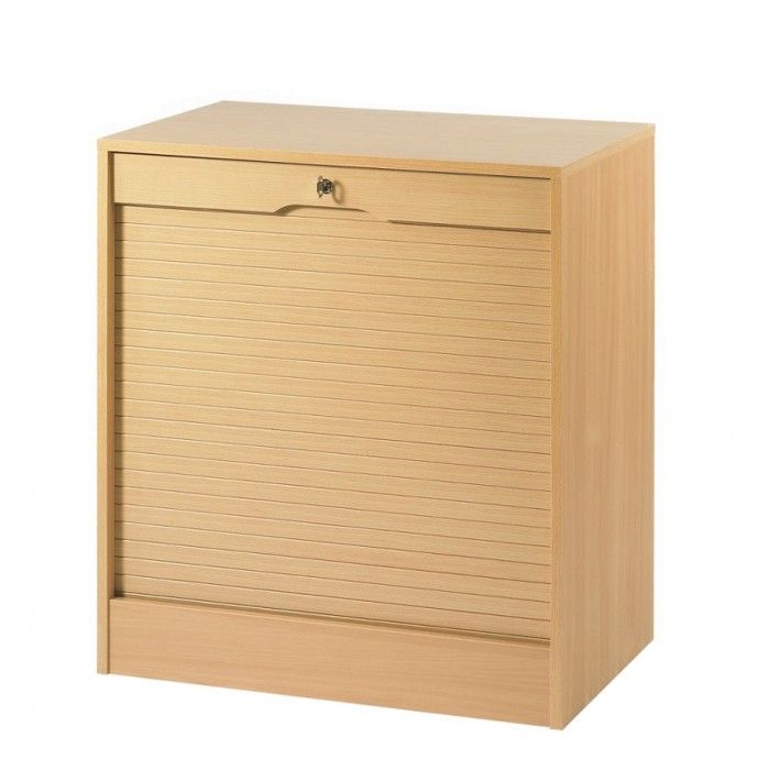 Classeur à Rideau - SIMMOB - Largeur 70 cm - 8 Niches - Fermeture à clé - Eco-conçu Classeur à Rideau - SIMMOB - Largeur 70 cm - 8 Niches - Fermeture à clé - Eco-conçu