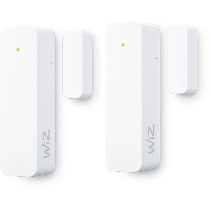 Lot de 2 capteurs de contact WIZ Home monitoring Notifications directes sur appli WIZ