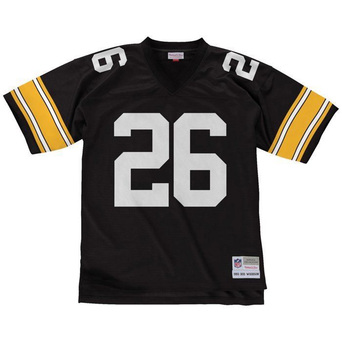 Maillot NFL - MITCHELL & NESS - Pittsburgh Steelers - Rod Woodson - 100% polyester - Manches courtes