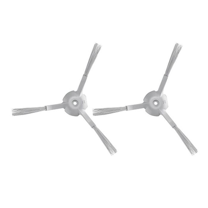 Brosses Latérales - ROIDMI - Eve Plus - 2 Pièces - Blanc - Compatible Robot Aspirateur
