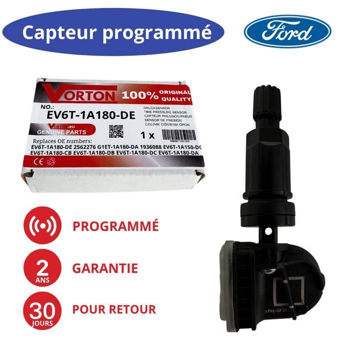 Capteur De Pression Des Pneus Compatible Avec Ford Ecosport 2013 Focus