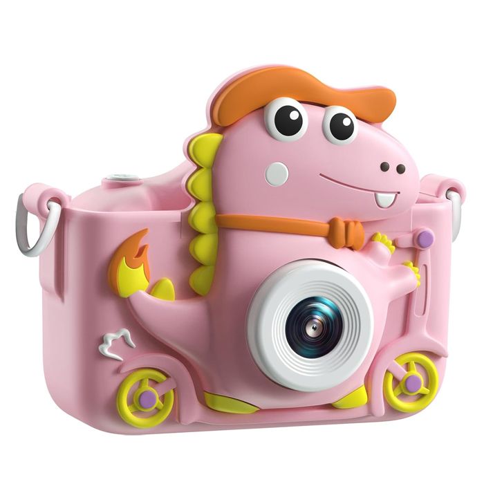 Appareil photo pour enfants 1080p hd - Onwind - appareil photo selfie design chat jouet et cadeau pour filles âgées de 3 à 12 ans