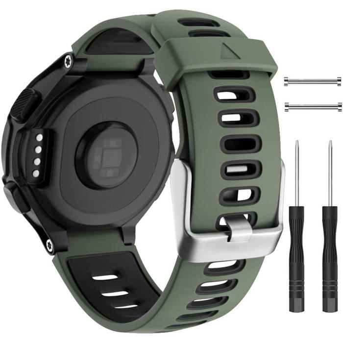 Bracelet de montre en silicone - Silicone souple et flexible - Résistant à leau