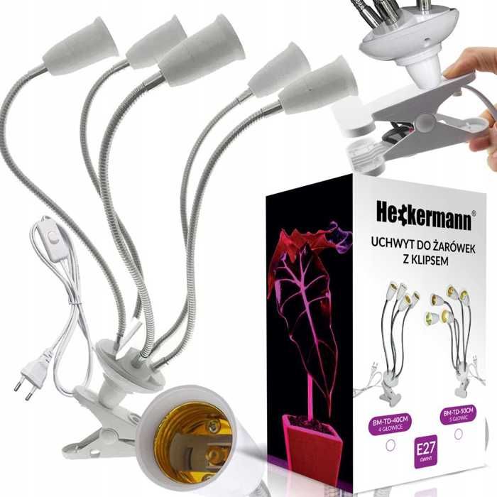 Douille Heckermann BM-TD-50CM blanche - 5 têtes