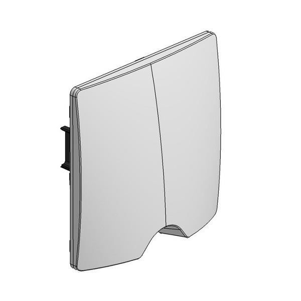 Arnould Initia 69129 - Enjoliveur sortie de câble et prise TV simple