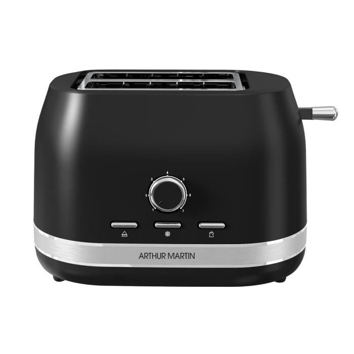 Grille Pain - Arthur Martin - AMPG240 - 800W - Fonction : réchauffage décongélation et annulation