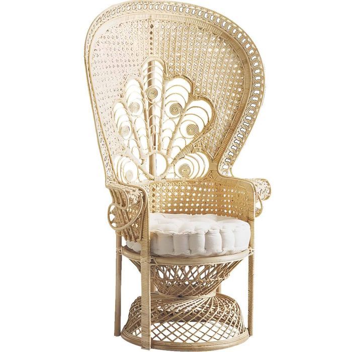 Fauteuil rotin Emmanuelle Fauteuil rotin Emmanuelle
