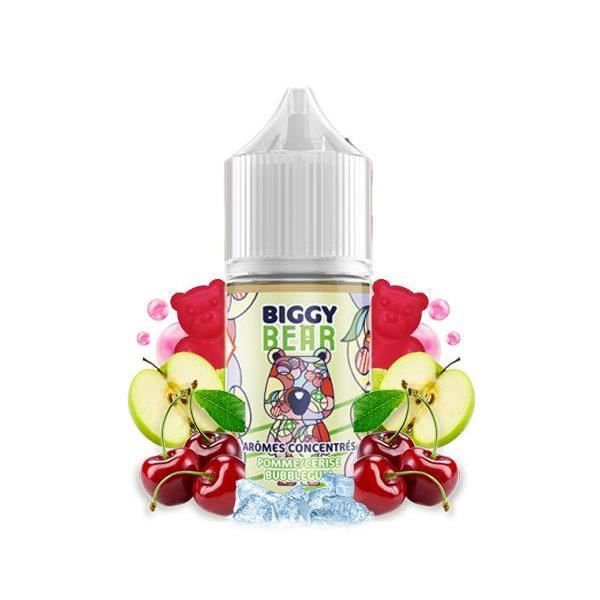 og kush cbd e liquid Arôme Concentré pour E-liquide Pomme Cerise Bubble Gum - Biggy Bear