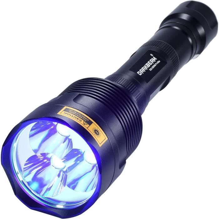 Lampe torche UV 9 led (lumière noire)