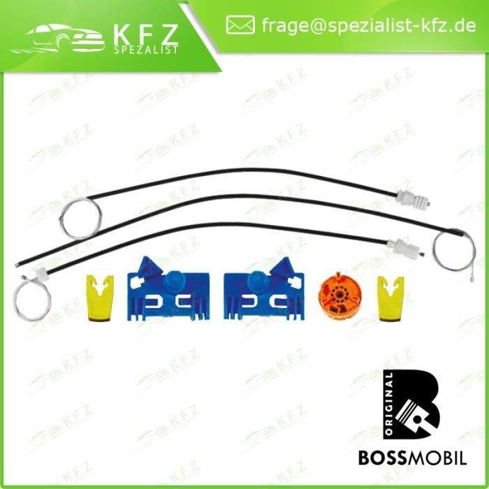 Bossmobil LAGUNA 2 II (BG0/1_), LAGUNA 2 II Grandtour (KG0/1_), 4/5 portes, devant droite, kit de réparation du lève vitre
