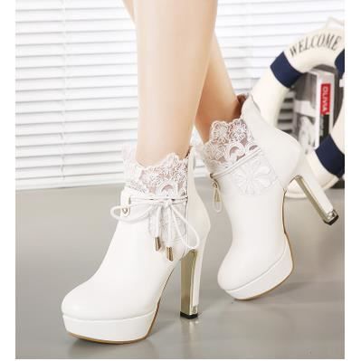 bottines mariage hiver