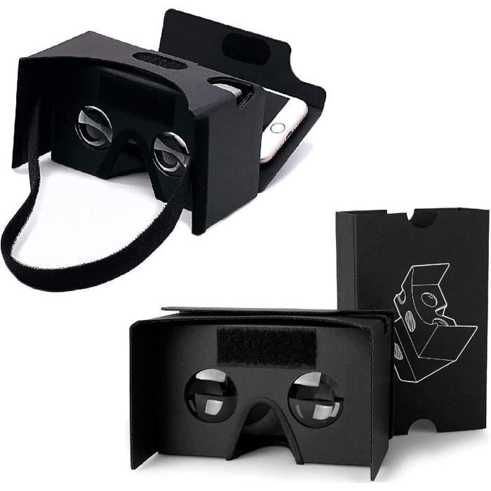 Casque VR Fibrum PRO – Réalité Virtuelle Pour Smartphone – Écran 4 à 6 Pouces – Neuf