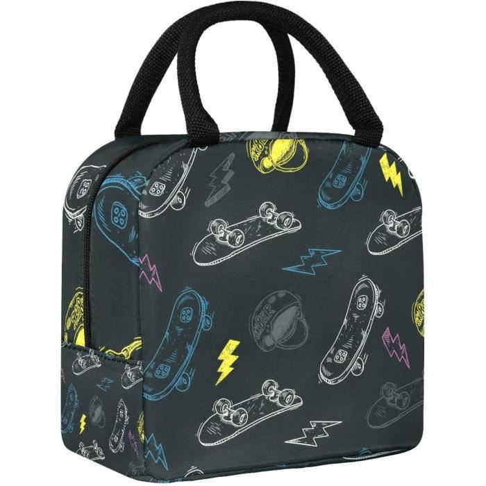 Sac Lunch Isotherme Cocktail De Fleurs - Papa Pique Et Maman Coud