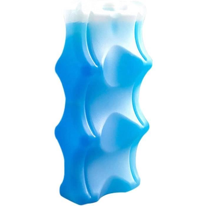 6 Blocs Réfrigérants Réutilisables - Glaçons Synthétiques Bleus Pour Glacière