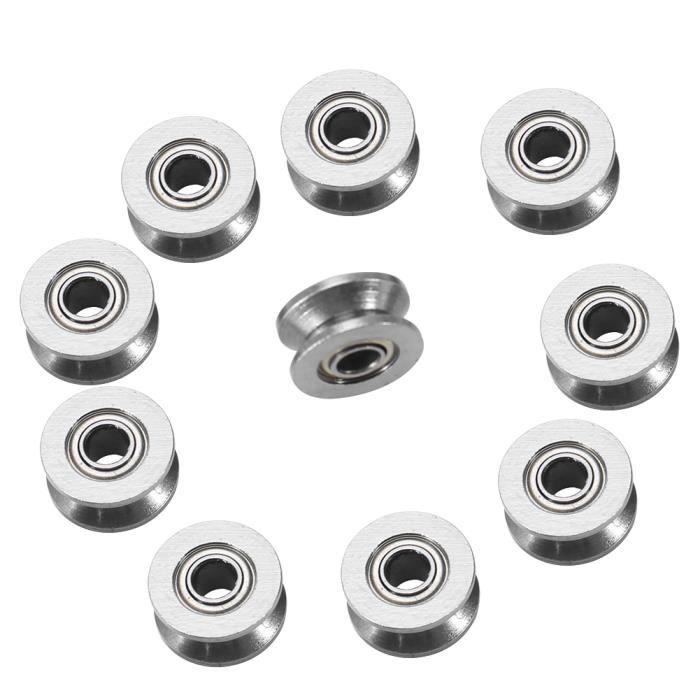 2 PIÈCES 8 x 24 x 8 mm Métal Blindé Rainure Profonde Miniature Roulement à 9510 EUR 5,02 - FR