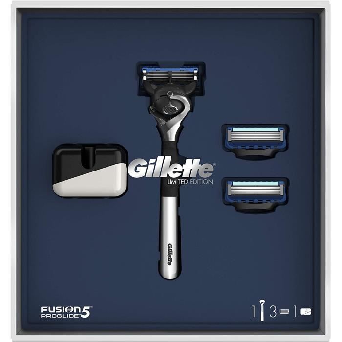 Kit Rasage Homme Gillette Fusion5 Proglide Kit Rasage Homme Limited EditionPack de 1 ...