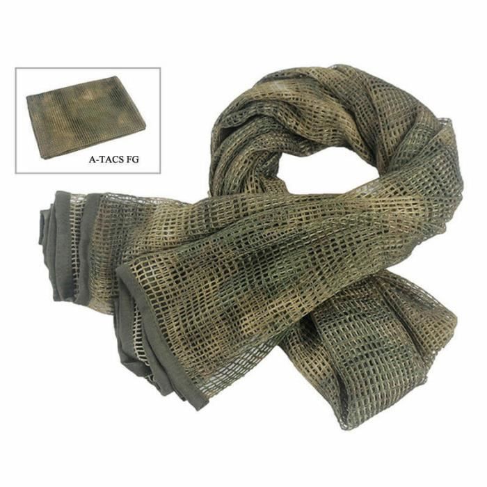 Écharpe Multifonctions Kombat UK - Tube Camouflage Vert - Homme - Neuf