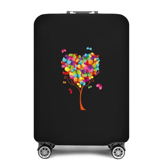 Lot de 16 housses de roue de bagages en silicone pour valise