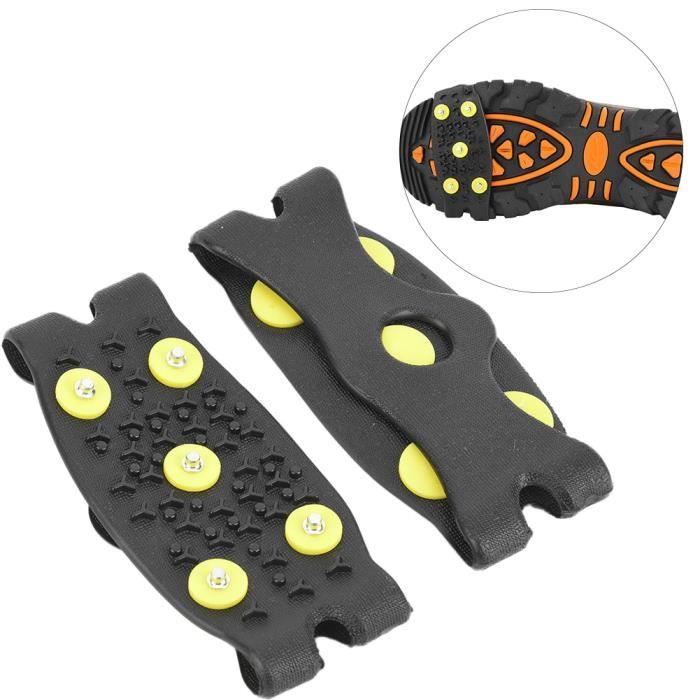 Crampons pour chaussures de neige Crampons de traction pour la neige et la  neige Universal Slip-on fit - Cdiscount Sport