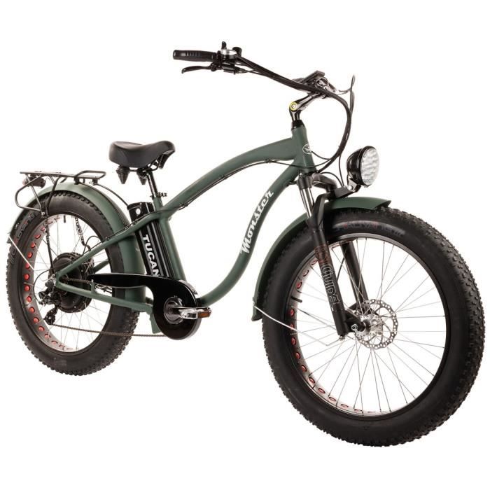 Vélo électrique TUCANO Monster 26 Green Limited - 1.000W - 48V - Vert - Mixte - 150 kg - 50 km