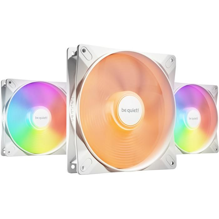 Ventilateurs - BE QUIET - Light Wings LX - 140 mm - Pack de 3 - LED ARGB Blanc