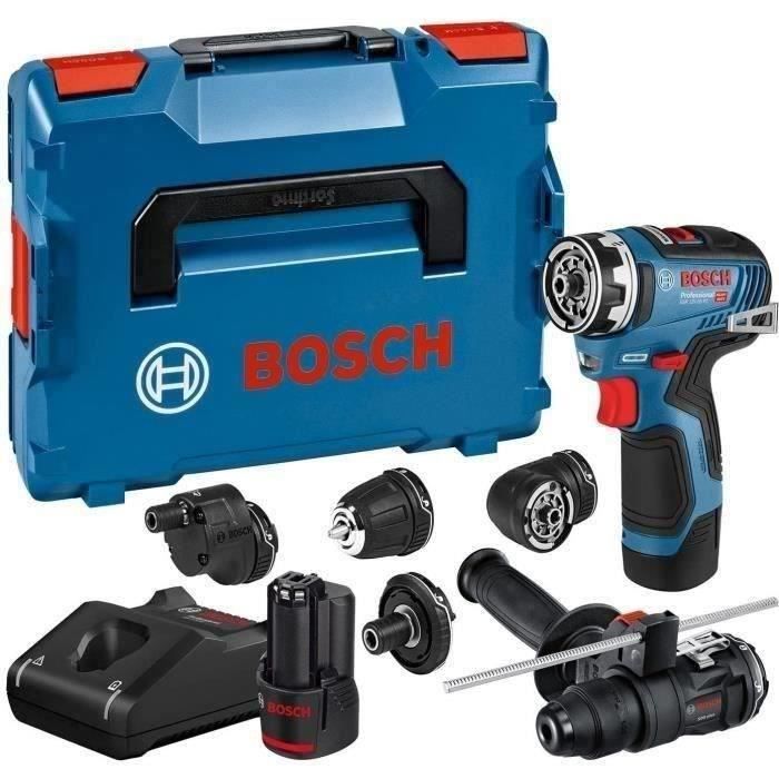 Perceuse-visseuse Bosch Professional GSR 12V-35 FC + 2 batteries 3,0 Ah 12V + Chargeur GAL 12V-40 - 
